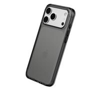 RhinoShield Phone Case Compatible with [iPhone 17 Pro Max]| Clear Case - Anti-yellowing, High Transparency, Shockproof with Military Grade Drop Protection - Ash Black