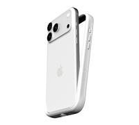 RhinoShield Phone Case Compatible with [iPhone 17 Pro Max] | Mod NX - Modular Protective Bumper Case without Backplate, Slim Design, Shockproof with Military Grade Drop Protection - White