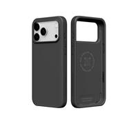 RhinoShield Phone Case Compatible with [iPhone 17 Pro Max]| SolidX - Reinforced Shock-Absorbing Protection, Minimal and Slim Design with Military Grade Drop Protection - Classic Black