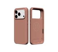 RhinoShield Phone Case Compatible with [iPhone 17 Pro]| SolidX - Reinforced Shock-Absorbing Protection, Minimal and Slim Design with Military Grade Drop Protection - Dawn Clay
