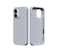 RhinoShield Phone Case Compatible with [iPhone 17]| SolidX - Reinforced Shock-Absorbing Protection, Minimal and Slim Design with Military Grade Drop Protection - Ash Grey