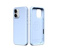 RhinoShield Phone Case Compatible with [iPhone 17]| SolidX - Reinforced Shock-Absorbing Protection, Minimal and Slim Design with Military Grade Drop Protection - Glacier Blue