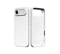 RhinoShield Phone Case Compatible with [iPhone Air]| SolidX - Reinforced Shock-Absorbing Protection, Minimal and Slim Design with Military Grade Drop Protection - Classic White