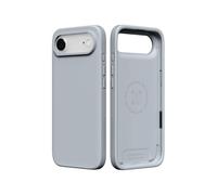 RhinoShield Phone Case Compatible with [iPhone Air]| SolidX - Reinforced Shock-Absorbing Protection, Minimal and Slim Design with Military Grade Drop Protection - Ash Grey
