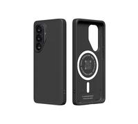 RhinoShield Phone Case Compatible with MagSafe for [Galaxy S26] | SolidX - Reinforced Shock-Absorbing Protection, Minimal and Slim Design with Military Grade Drop Protection - Classic Black