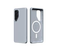 RhinoShield Phone Case Compatible with MagSafe for [Galaxy S26] | SolidX - Reinforced Shock-Absorbing Protection, Minimal and Slim Design with Military Grade Drop Protection - Ash Grey