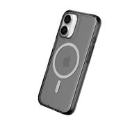 RhinoShield Phone Case Compatible with MagSafe for [iPhone 17]| Clear - Anti-yellowing, High Transparency, Superior Magnetic, Shockproof with Military Grade Drop Protection - Ash Black
