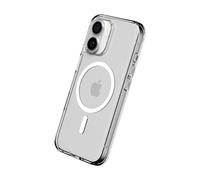 RhinoShield Phone Case Compatible with MagSafe for [iPhone 17]| Clear - Anti-yellowing, High Transparency, Superior Magnetic, Shockproof with Military Grade Drop Protection - (Black Camera Ring)