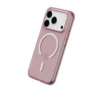 RhinoShield Phone Case Compatible with MagSafe for [iPhone 17 Pro]| Clear - Anti-yellowing, High Transparency, Superior Magnetic, Shockproof with Military Grade Drop Protection - Gleam Rosé