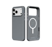 RhinoShield Phone Case Compatible with MagSafe for [iPhone 17 Pro Max]| SolidX - Reinforced Shock-Absorbing Protection, Minimal and Slim Design with Military Grade Drop Protection - Arctic Gray