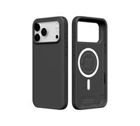 RhinoShield Phone Case Compatible with MagSafe for [iPhone 17 Pro Max]| SolidX - Reinforced Shock-Absorbing Protection, Minimal and Slim Design with Military Grade Drop Protection - Classic Black
