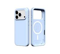 RhinoShield Phone Case Compatible with MagSafe for [iPhone 17 Pro]| SolidX - Reinforced Shock-Absorbing Protection, Minimal and Slim Design with Military Grade Drop Protection - Glacier Blue