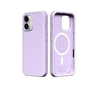 RhinoShield Phone Case Compatible with MagSafe for [iPhone 17]| SolidX - Reinforced Shock-Absorbing Protection, Minimal and Slim Design with Military Grade Drop Protection - Violet