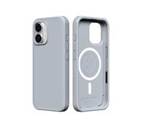 RhinoShield Phone Case Compatible with MagSafe for [iPhone 17]| SolidX - Reinforced Shock-Absorbing Protection, Minimal and Slim Design with Military Grade Drop Protection - Ash Grey
