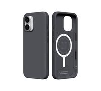 RhinoShield Phone Case Compatible with MagSafe for [iPhone 17]| SolidX - Reinforced Shock-Absorbing Protection, Minimal and Slim Design with Military Grade Drop Protection - Charcoal Gray