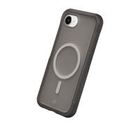 RhinoShield Phone Case Compatible with MagSafe for [ iPhone 16e] | AirX - Ultra-Cushioned and Multi-layered Protection with Military Grade Drop Protection, Reduce Internal Damage - Vero Black