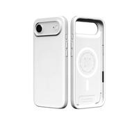 RhinoShield Phone Case Compatible with MagSafe for [iPhone Air]| SolidX - Reinforced Shock-Absorbing Protection, Minimal and Slim Design with Military Grade Drop Protection - Classic White