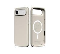 RhinoShield Phone Case Compatible with MagSafe for [iPhone Air]| SolidX - Reinforced Shock-Absorbing Protection, Minimal and Slim Design with Military Grade Drop Protection - Shell Beige