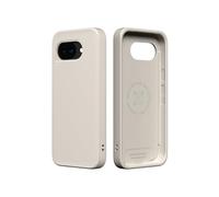 RhinoShield Phone Case Compatible with [Pixel 10a] | SolidX - Reinforced Shock-Absorbing Protection, Minimal and Slim Design with Military Grade Drop Protection - Shell Beige