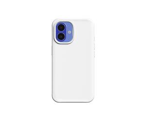 RHINOSHIELD Protettiva NST0132553 Cover per Apple iPhone 16, Bianco