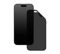 Rhinoshield Protezione morbida 3D dello schermo per iPhone 16 Pro Anti Spy, Nero transparente