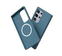 RhinoShield SolidSuit Case Compatible with Magsafe for [Galaxy S24 Ultra] | Shock Absorbent Slim Design Protective Cover with Premium Matte Finish 3.5M / 11ft Drop Protection -Ocean Blue