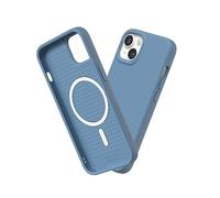 RhinoShield SolidSuit Case Compatible with Magsafe for [iPhone 13/14] | Shock Absorbent Slim Design Protective Cover with Premium Matte Finish 3.5M / 11ft Drop Protection - Tide Blue