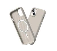 RhinoShield SolidSuit Case Compatible with Magsafe for [iPhone 13/14] | Shock Absorbent Slim Design Protective Cover with Premium Matte Finish 3.5M / 11ft Drop Protection - Shell Beige