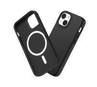 RhinoShield SolidSuit Case Compatible with Magsafe for [iPhone 13 mini] | Shock Absorbent Slim Design Protective Cover with Premium Matte Finish 3.5M / 11ft Drop Protection - Classic Black