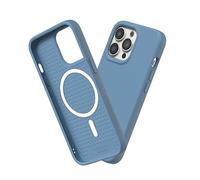RhinoShield SolidSuit Case Compatible with Magsafe for [iPhone 13 Pro] | Shock Absorbent Slim Design Protective Cover with Premium Matte Finish 3.5M / 11ft Drop Protection - Tide Blue