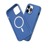 RhinoShield SolidSuit Case Compatible with Magsafe for [iPhone 14 Pro Max] | Shock Absorbent Slim Design Protective Cover with Premium Matte Finish 3.5M / 11ft Drop Protection - Cobalt Blue