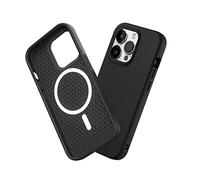 RhinoShield SolidSuit Case Compatible with Magsafe for [iPhone 14 Pro] | Shock Absorbent Slim Design Protective Cover with Premium Matte Finish 3.5M / 11ft Drop Protection - Classic Black