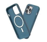 RhinoShield SolidSuit Case Compatible with Magsafe for [iPhone 14 Pro] | Shock Absorbent Slim Design Protective Cover with Premium Matte Finish 3.5M / 11ft Drop Protection - Ocean Blue