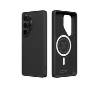 RhinoShield Phone Case Compatible with MagSafe for [Galaxy S26 Ultra] | SolidX - Reinforced Shock-Absorbing Protection, Minimal and Slim Design with Military Grade Drop Protection - Classic Black