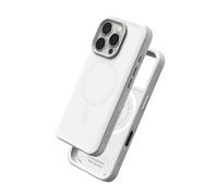 RhinoShield Case Compatible with Magsafe for [iPhone 16 Pro] | SolidX - Reinforced Shock-Absorbing Slim Design Protective Cover with 3.5M / 11ft Drop Protection - Classic White