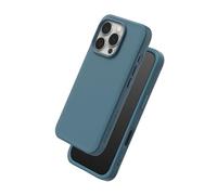 RhinoShield Case Compatible with [iPhone 16 Pro Max] | SolidX - Reinforced Shock-Absorbing Slim Design Protective Cover with 3.5M / 11ft Drop Protection - Ocean Blue
