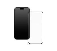 RhinoShield 9H Tempered Glass Screen Protector Compatible with [iPhone 15 Pro] | High Transparency, Scratch and Blue Light Resistant, 3D Curved Full Coverage, Installation Tool Included