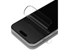 RhinoShield Transparent Impact Screen Protector Pro Compatible with [iPhone 15 Pro] | Superior Impact Protection, Scratch Resistance, Static-free, Blue Light Resistant, Installation Tool Included