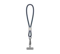RhinoShield Waterproof And Durable TPU Wrist Phone Lanyard | Easy to Adjust, Charm, Durable Strap (Landyard Card Included) - Navy Blue