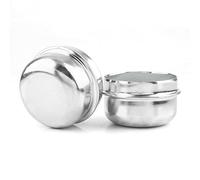 RhinoTuning 2 pezzi Set 50mm Dust Cap Fat Cap OD 55mm ID 50mm Copertura Protettiva Mozzo Ruota Compatibile con Camion/Rimorchi/Barche (Cromo)