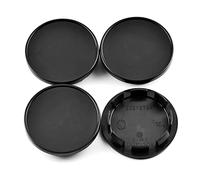 RhinoTuning 3B7601171 - 4 coprimozzo per VW OD 66 mm ID 55,5 mm, colore nero, adatto per Beetle CC EOS GTI, Golf Jetta Passat Tiguan Touareg e-Golf Rad, 3B7601171