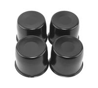 RhinoTuning 4 coprimozzi centrali, diametro esterno 108 mm, diametro interno 106 mm, per cerchioni per rimorchi/camion, coprimozzo in acciaio inossidabile (MB).