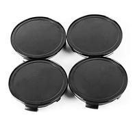 RhinoTuning 4 coprimozzo per auto, diametro esterno 75 mm, diametro interno 69,52 mm, coprimozzo da 2,95 pollici, per 610C 6010K74 2204000125 (nero)