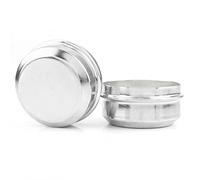 RhinoTuning Set di 2 tappi antipolvere da 62 mm, OD 67 mm, ID 62 mm, compatibile con camion/rimorchi/barche (cromato)