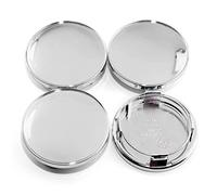 RhinoTuning Set di 4 coprimozzi da 70 mm, diametro esterno 70 mm, diametro interno 70 mm, diametro interno 60 mm, coprimozzo, compatibili con RK, RX, RW, RM, CH, RT, LM per 09.24.467 (cromato)