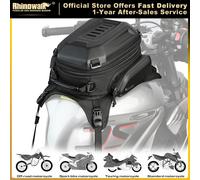 Rhinowalk Borsa da serbatoio per moto Nuova borsa universale impermeabile 15L-18L adatta alla maggior parte degli zaini rigidi in EVA per moto Enduro/Dual Sport/Adv