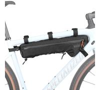 Rhinowalk Borsa da telaio per bicicletta, impermeabile, borsa triangolare da 2,7 l, borsa da bicicletta, accessori professionali per ciclismo (L), colore nero