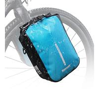 Rhinowalk Borsa per forcella anteriore della bici, impermeabile, 4-6 l, a sgancio rapido, per bicicletta, ciclismo, touring