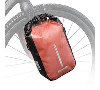 Rhinowalk Borsa per forcella anteriore della bici, impermeabile, 4-6 l, a sgancio rapido, per bicicletta, ciclismo, touring