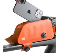 Rhinowalk - Borsa per tubo della bicicletta Borsa per telaio della bicicletta Completamente impermeabile e stabile Accessori professionali per ciclismo per bicicletta da montagna e strada - Arancione